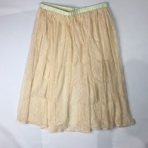 American Apparel Lace Skirt